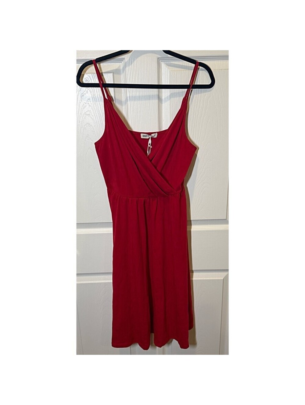 Sleeveless wrap dress